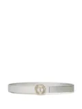 TWINSET embellished oval-buckle belt - Silver