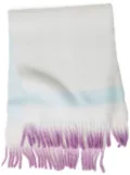 TWINSET knitted scarf - White