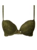 TWINSET lace push-up bra - Green