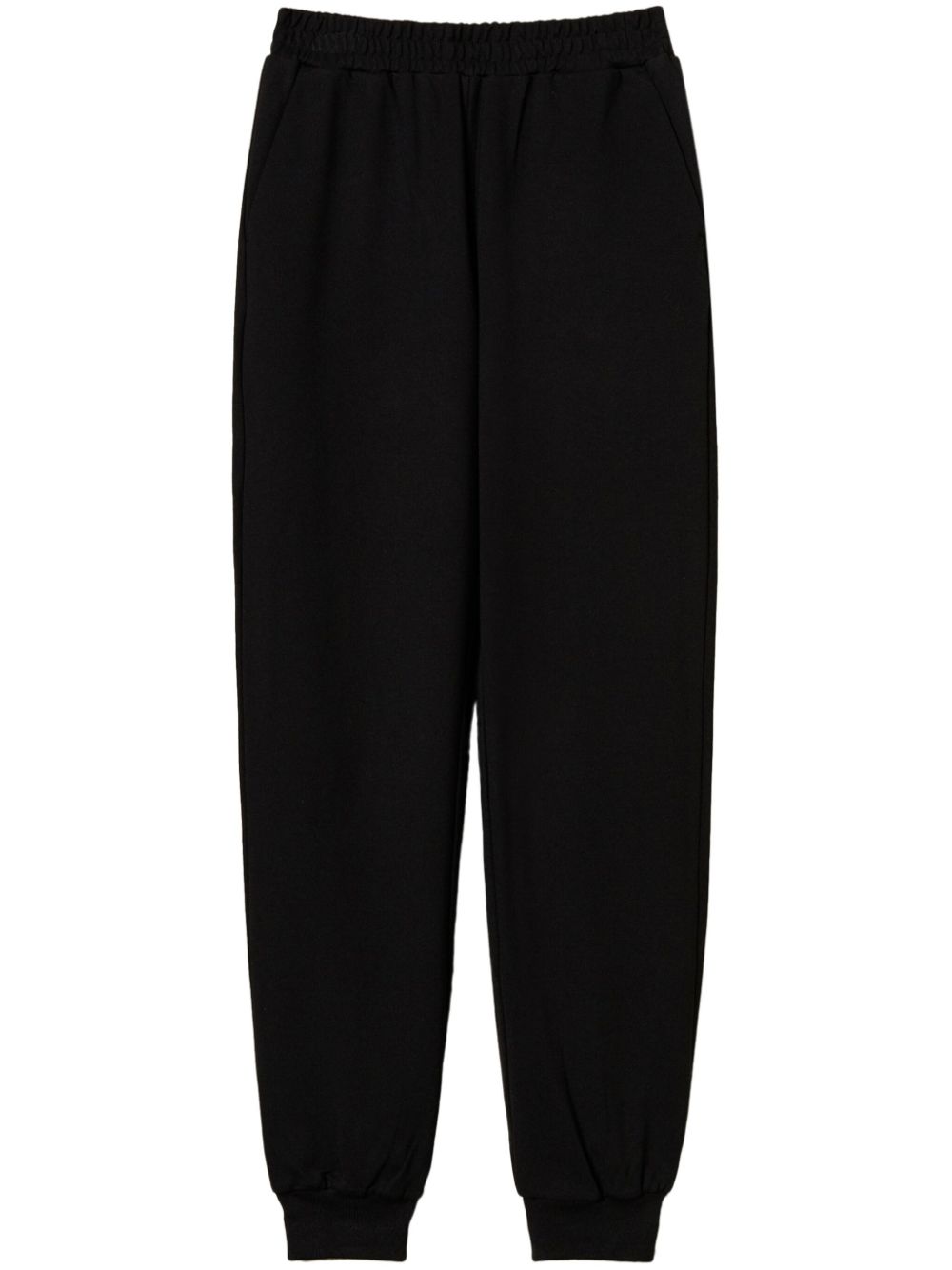 elasticated-waist track pants