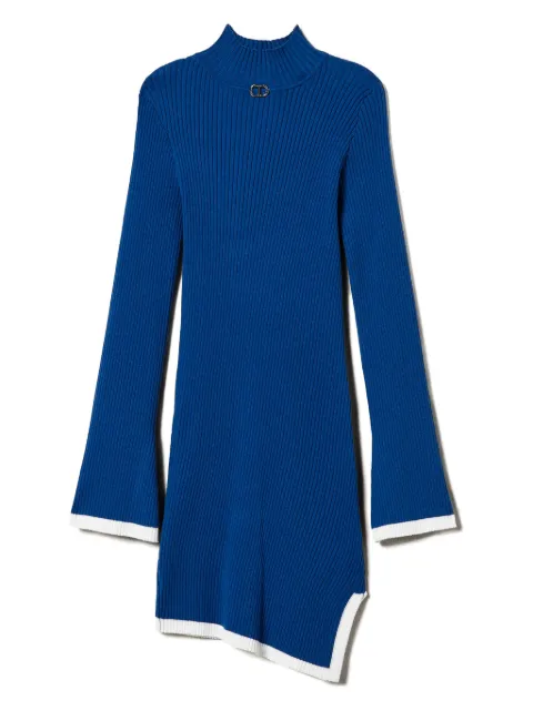 TWINSET Kids Kurzes Kleid aus Rippstrick