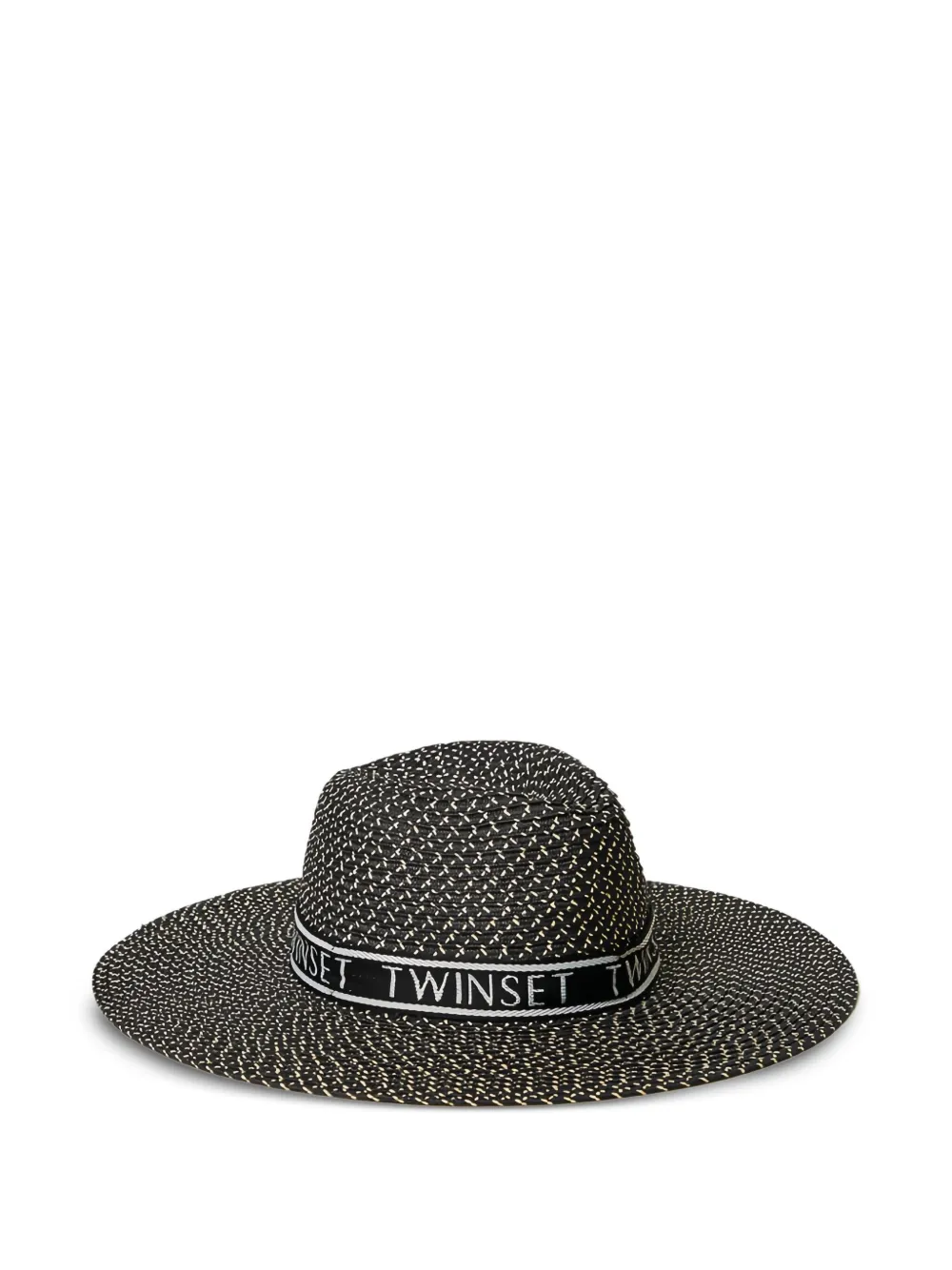 TWINSET woven-band sun hat | Black | Image 1