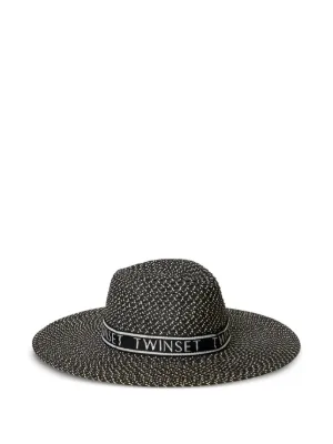 By Malene Birger woven-trim Hat | Black | FARFETCH ID