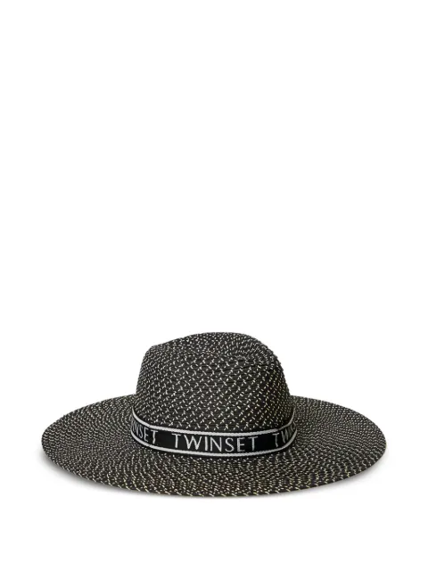 TWINSET woven-band sun hat