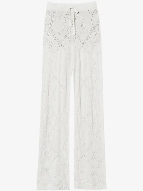 TWINSET x Marco Rambaldi knit trousers