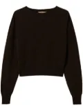 TWINSET crew-neck cashmere sweater - Brown
