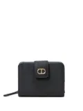 TWINSET logo wallet - Black