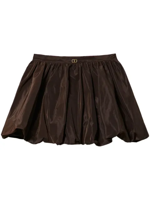 TWINSET taffeta puffball mini skirt