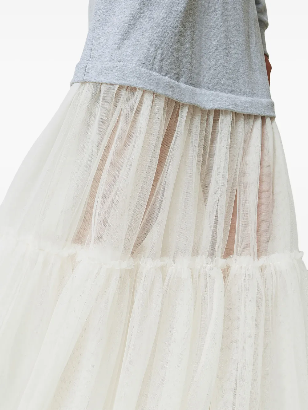TWINSET Gelaagde maxi-jurk Blauw