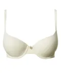 TWINSET charmeuse push-up bra - White