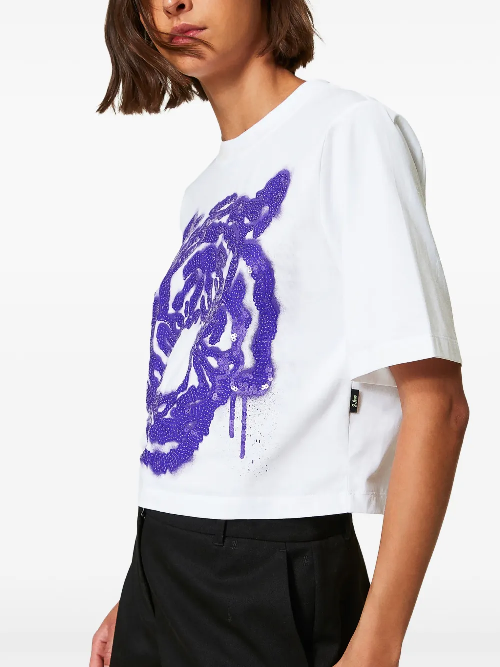 TWINSET MYFO T-shirt Wit