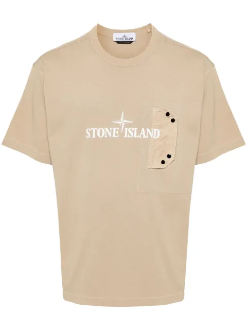 Stone Island logo-print T-shirt