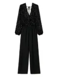 TWINSET sequin-embellished jumpsuit - Black