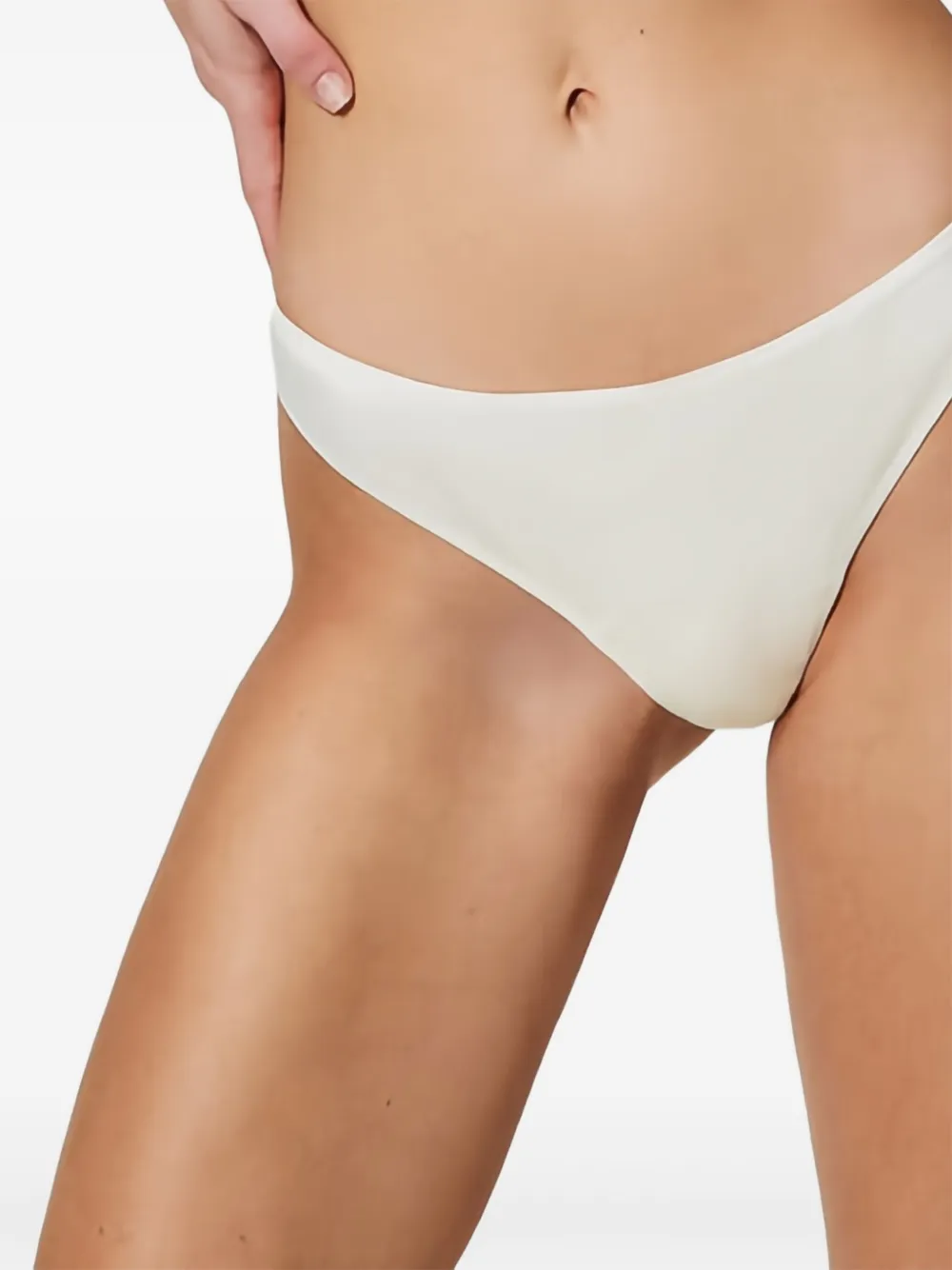 TWINSET Satijnen G-string - Wit