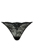 TWINSET lace thong - Black