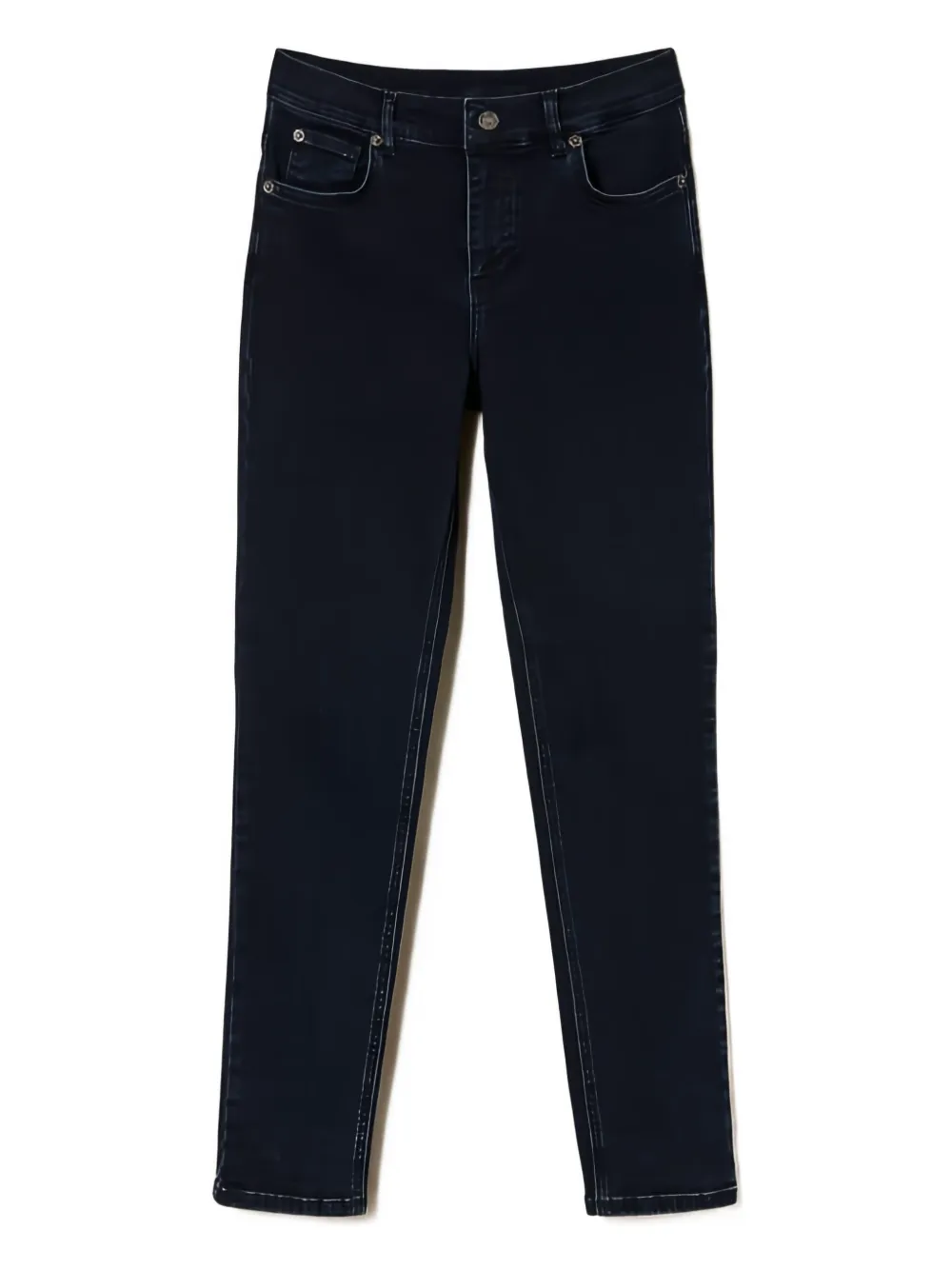 TWINSET five-pocket skinny jeans | Black | Image 1