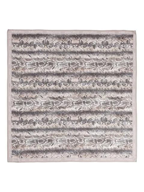 TWINSET snakeskin-print scarf