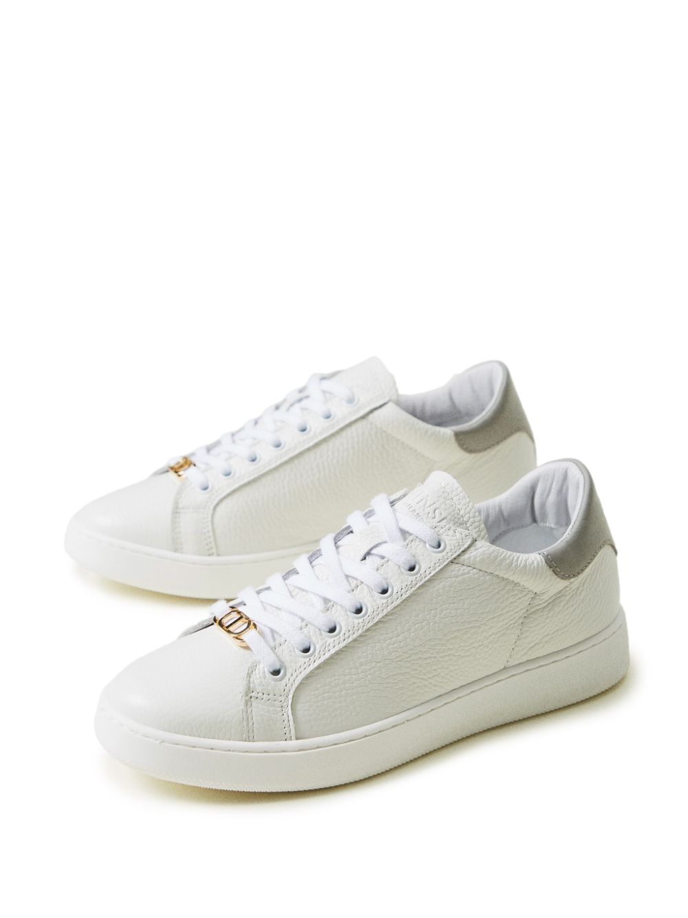 TWINSET logo-plaque sneakers White