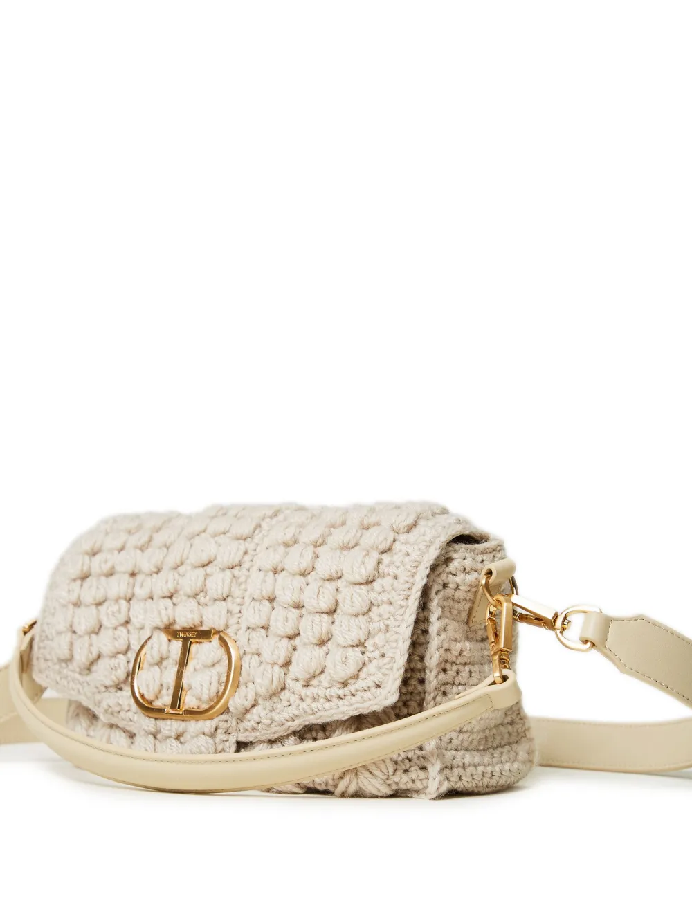 TWINSET Amie medium schoudertas Beige