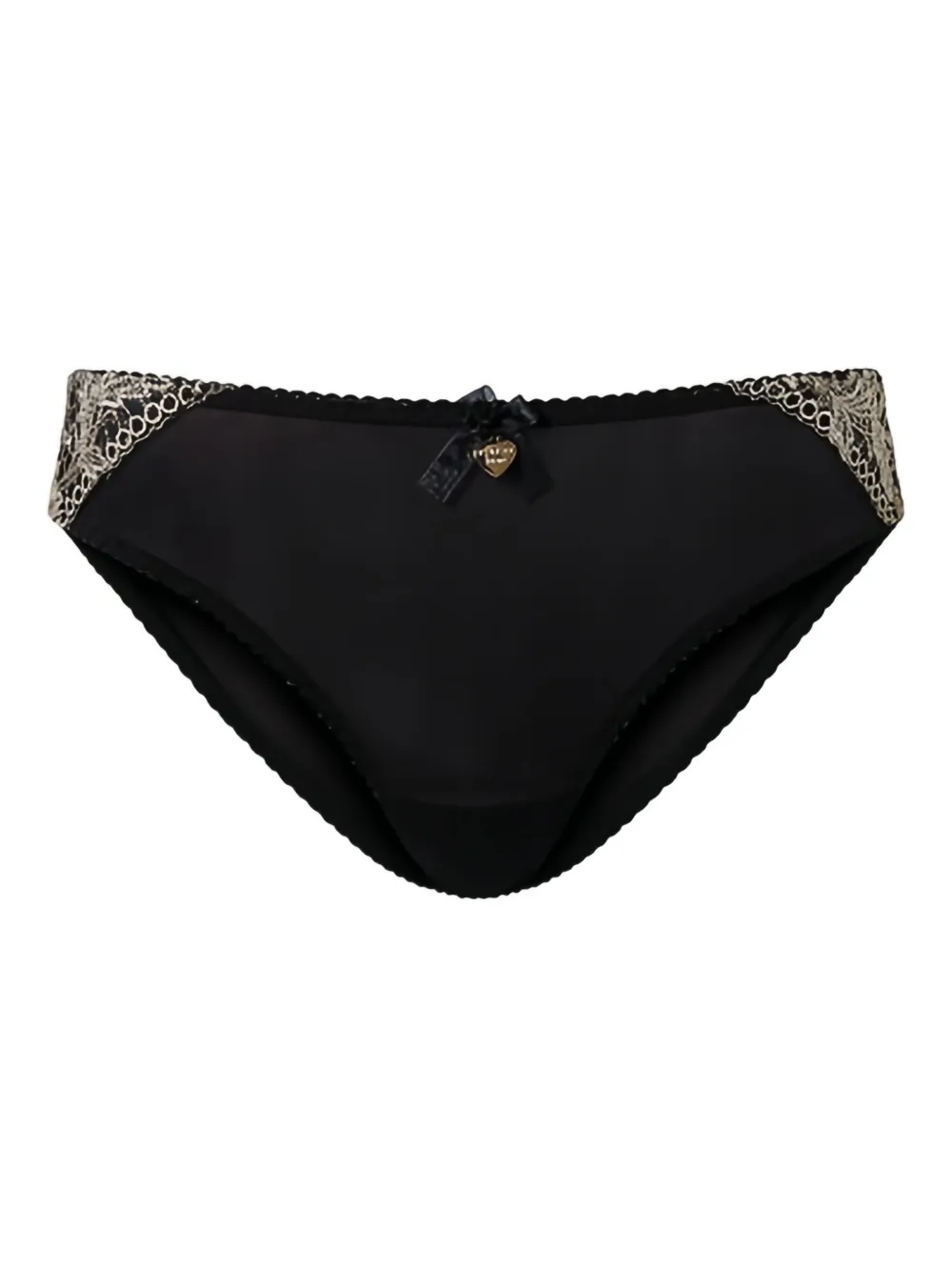 TWINSET tulle-panelled briefs | Black | Image 1