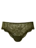 TWINSET Lace Brazilian briefs - Green