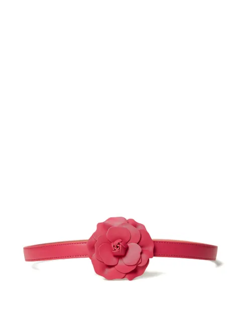 TWINSET floral-appliqué belt