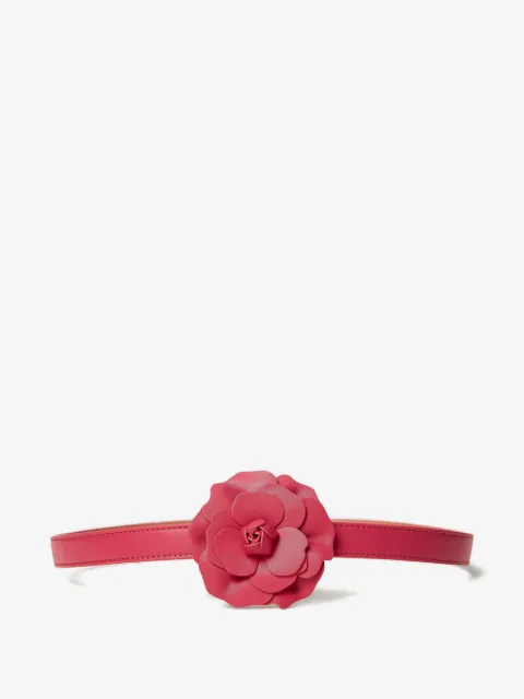 TWINSET floral-appliqué belt