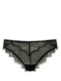 TWINSET Lace Tulle Brazilian briefs - Black