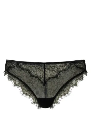 TWINSET レース ブラジリアンショーツ | ブラック | FARFETCH JP