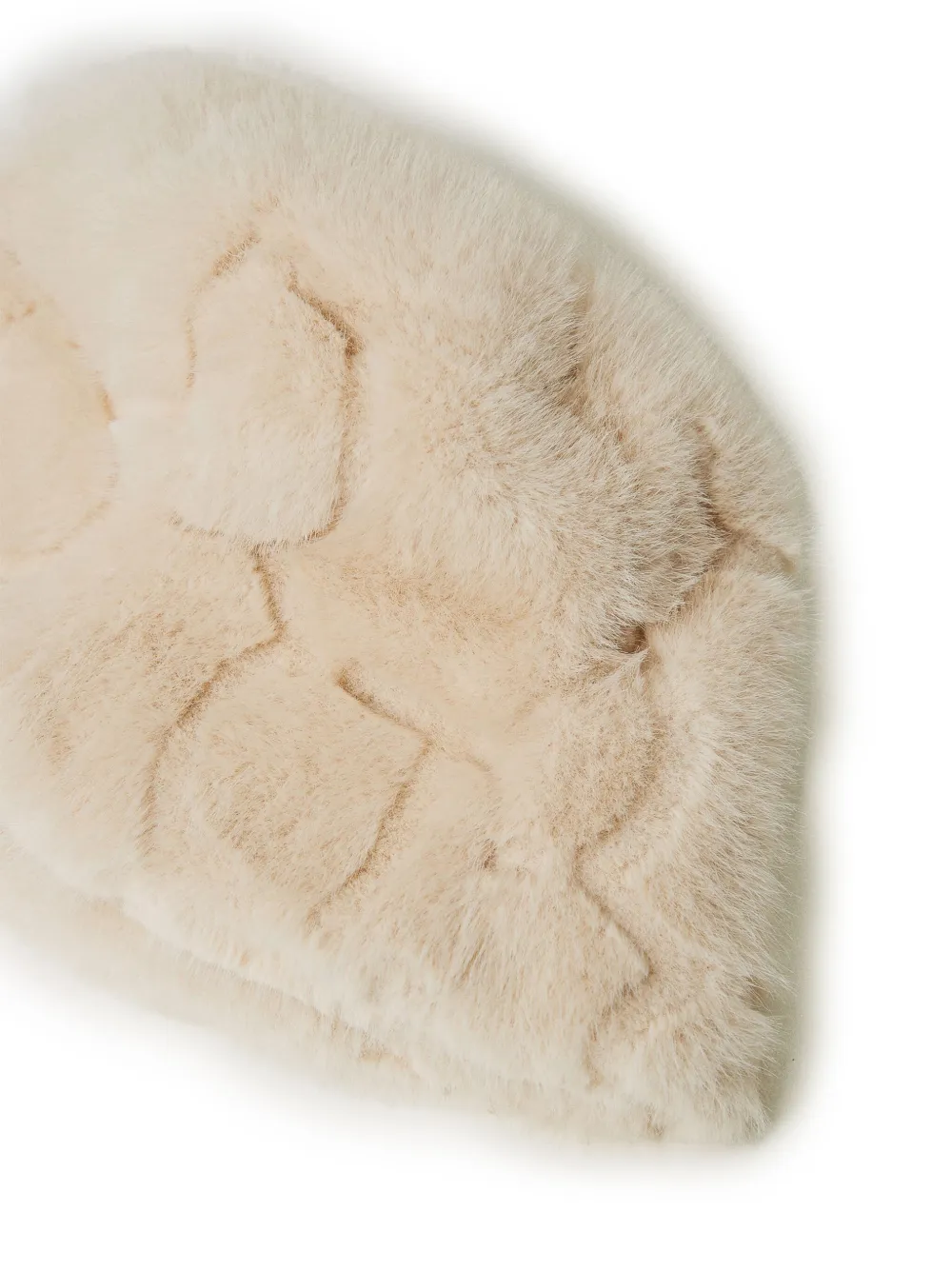 TWINSET Hoed van imitatiebont - Beige