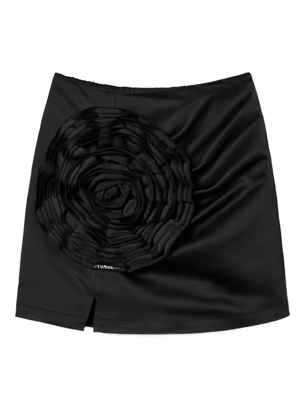 TWINSET Kids rose-applique duchesse skirt | Black | Image 1
