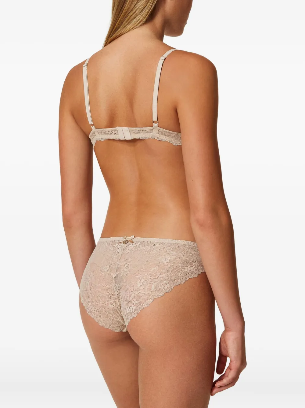 Twinset Rodace Triangle Bra In Neutral