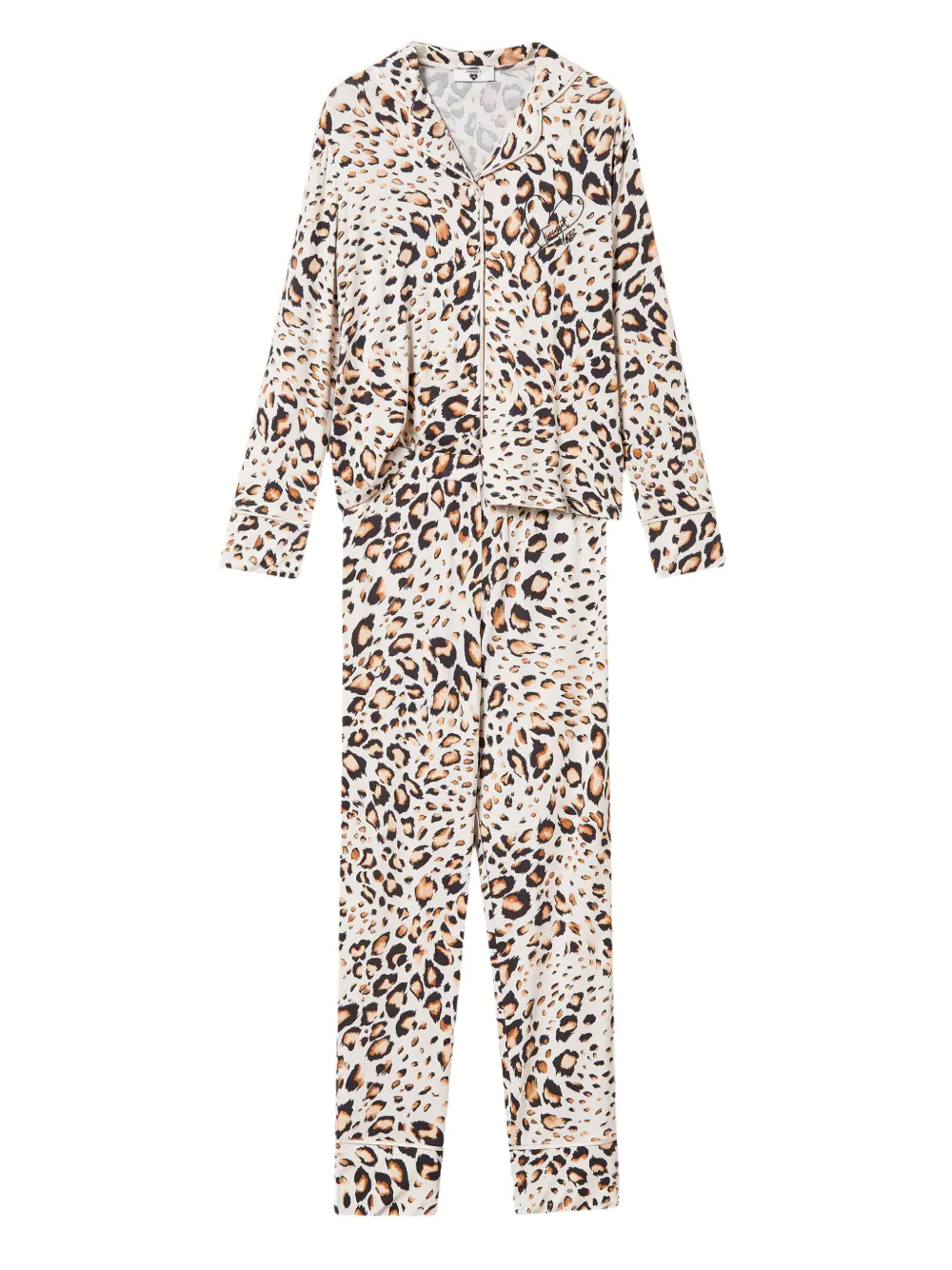 TWINSET leopard-print pajamas | White | Image 1