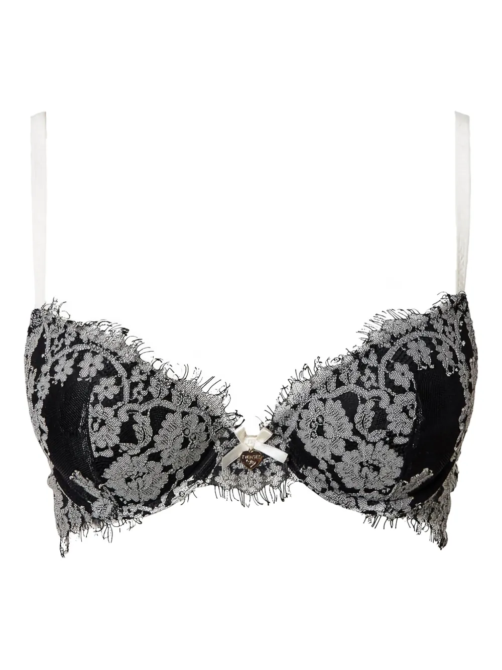 TWINSET lace push-up bra | Black | Image 1