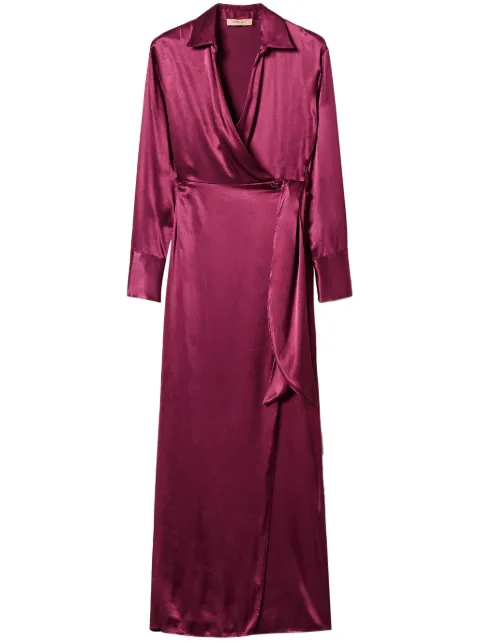 TWINSET satin-finish wrap dress 242TF2121 - 0
