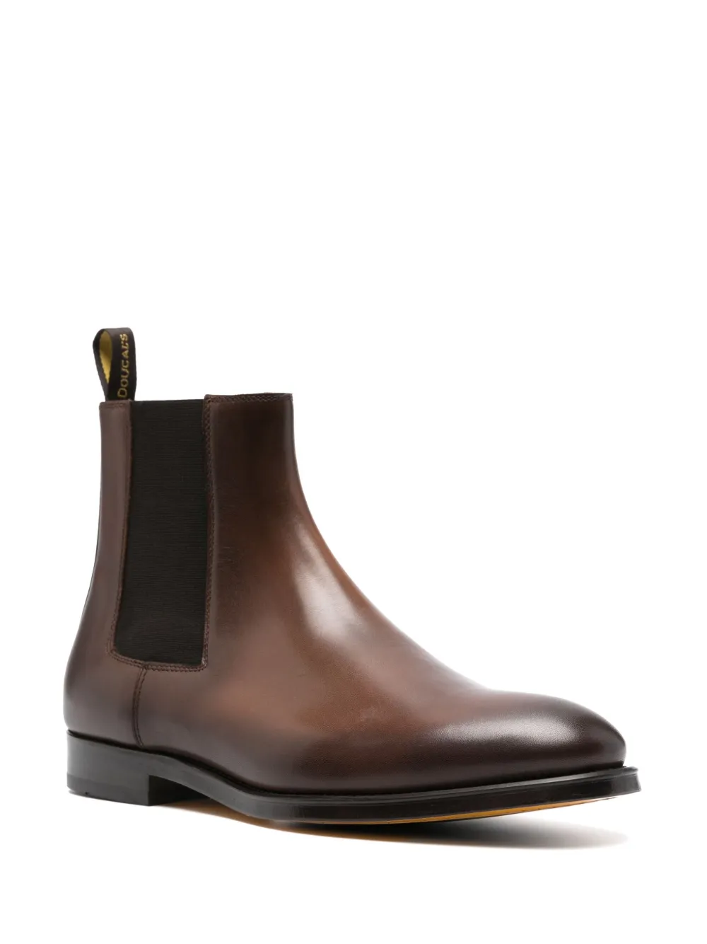 Doucal's leather Chelsea boots - Bruin