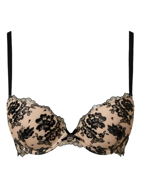 TWINSET floral-embroidery push-up bra