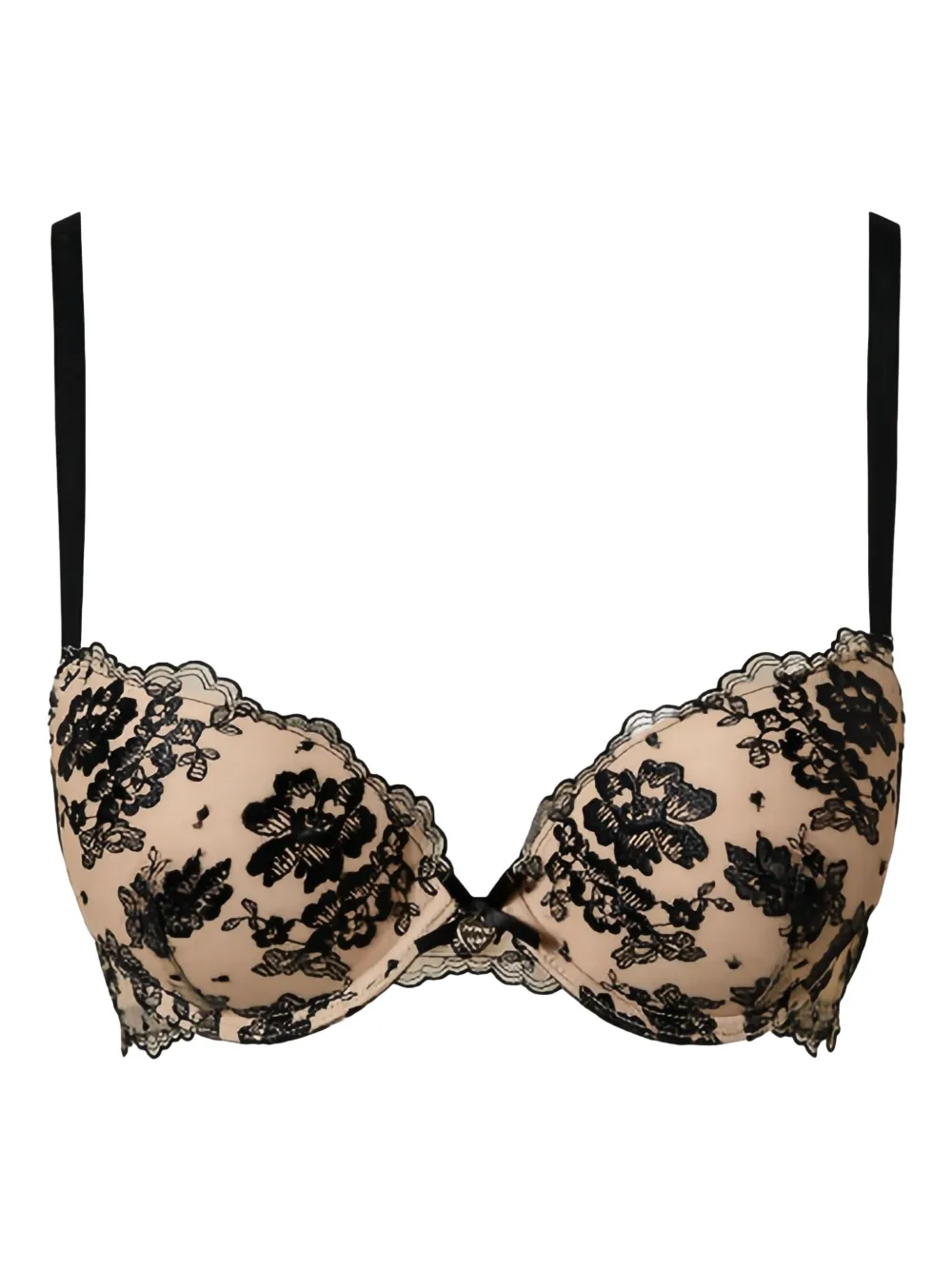 TWINSET embroidered-tulle push-up bra | Neutrals | Image 1