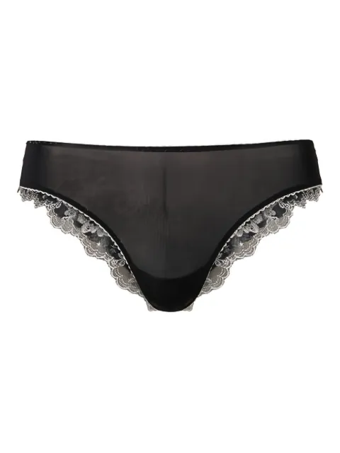 TWINSET calzones de tul bordado