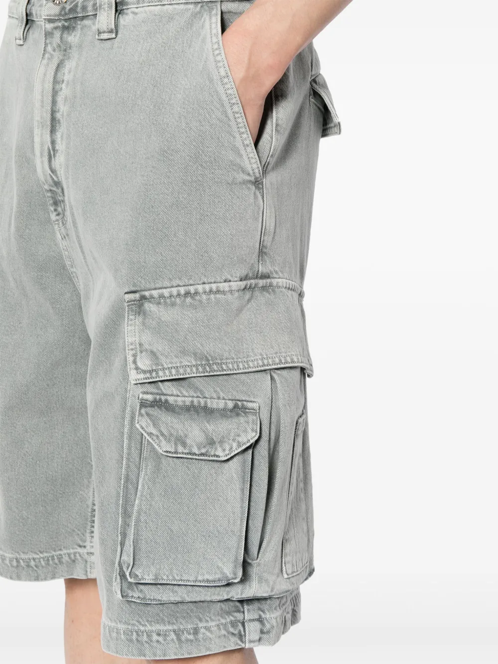 AGOLDE Rex shorts Grijs