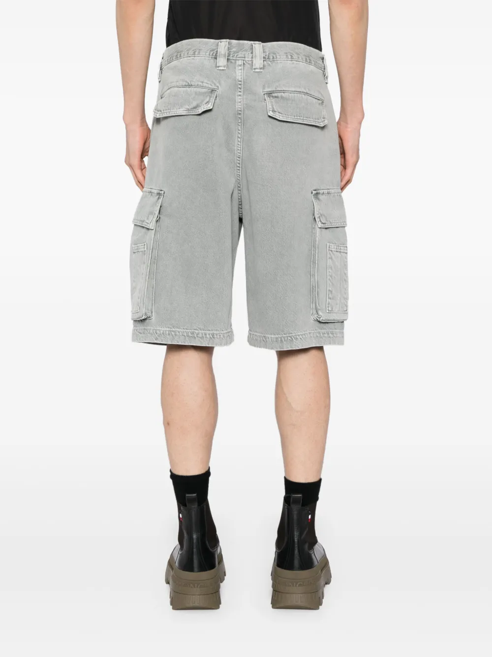 AGOLDE Rex shorts Grijs