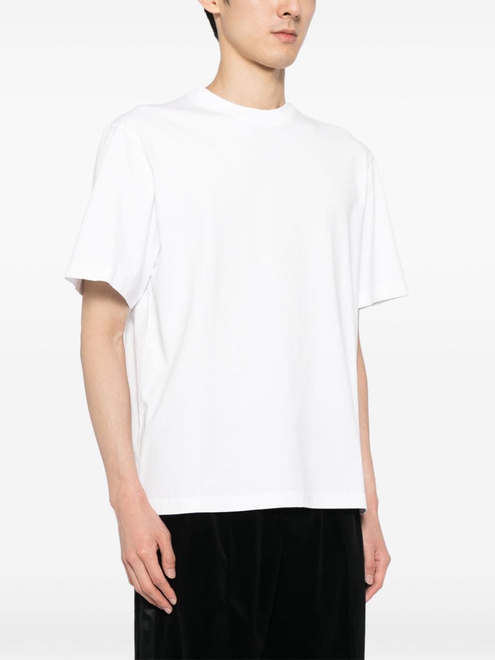 Shop Agolde Asha T-shirt In White