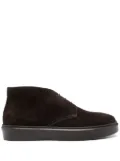Doucal's suede boots - Brown