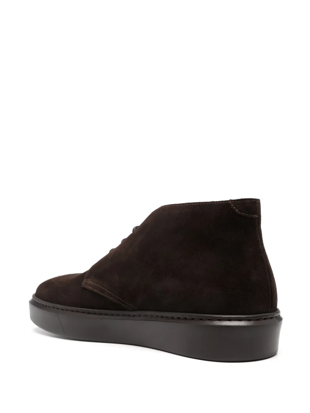Doucal's suede boots Brown