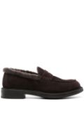 Doucal's suede loafers - Brown