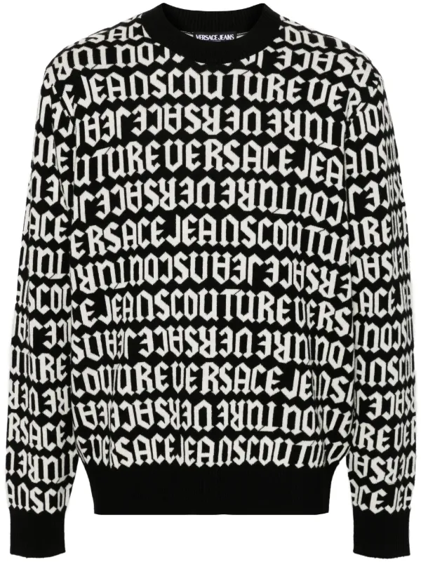 スウェット・トレーナー Versace Jeans Couture Sweatshirt With Logomania Print 71EGu6PcXRL._AC_SY500_.jpg