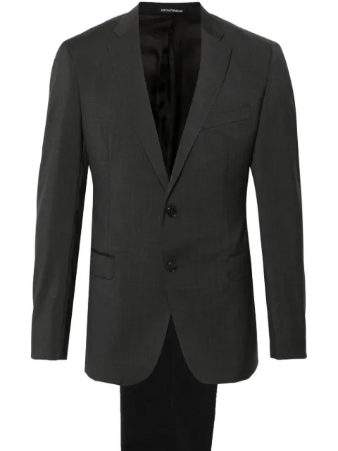 Emporio Armani virgin-wool suit