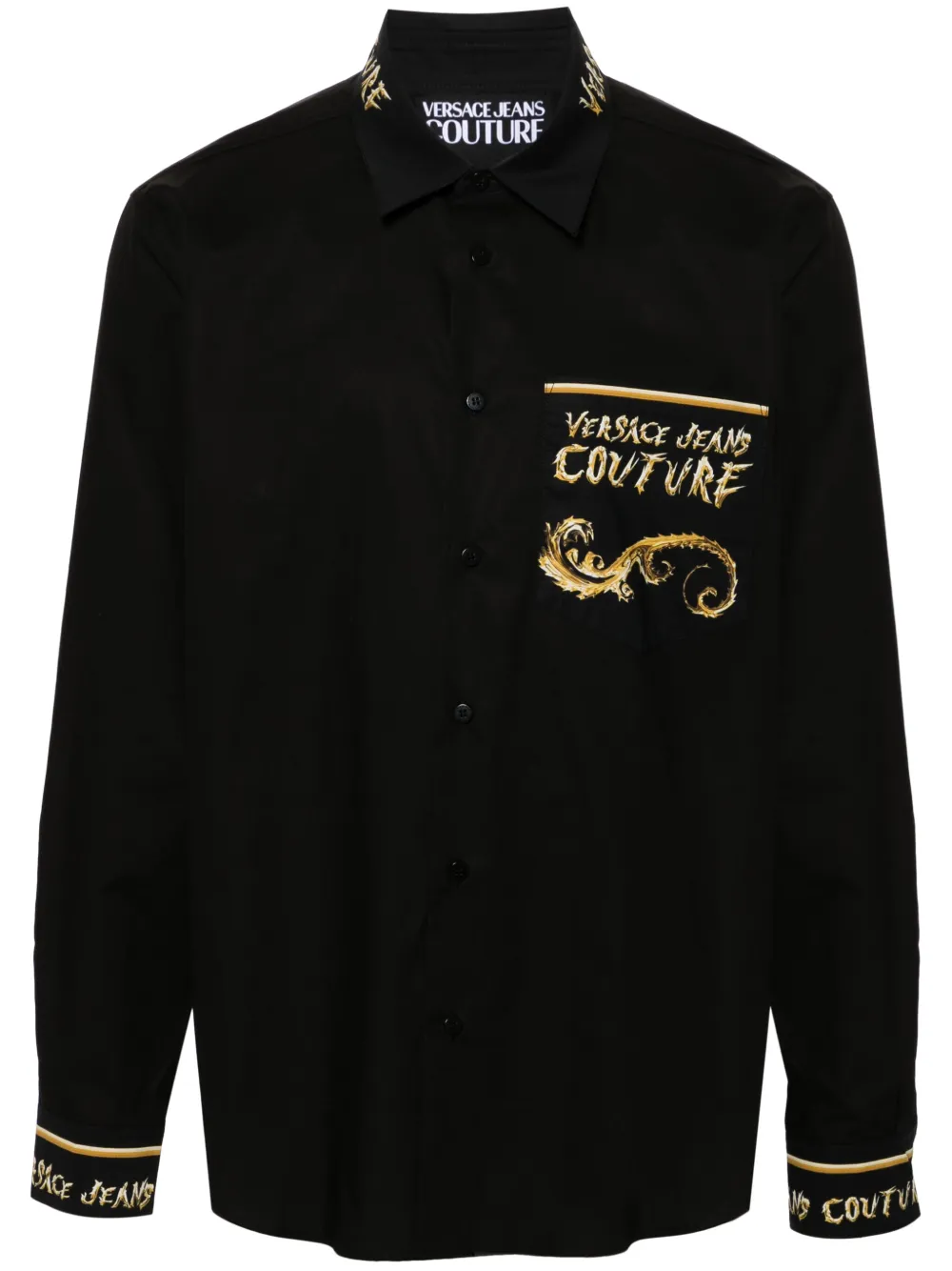 Versace Jeans Couture Chrome Couture-print shirt Men