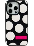 Bimba y Lola polka-dot iPhone 15 Pro case - Black