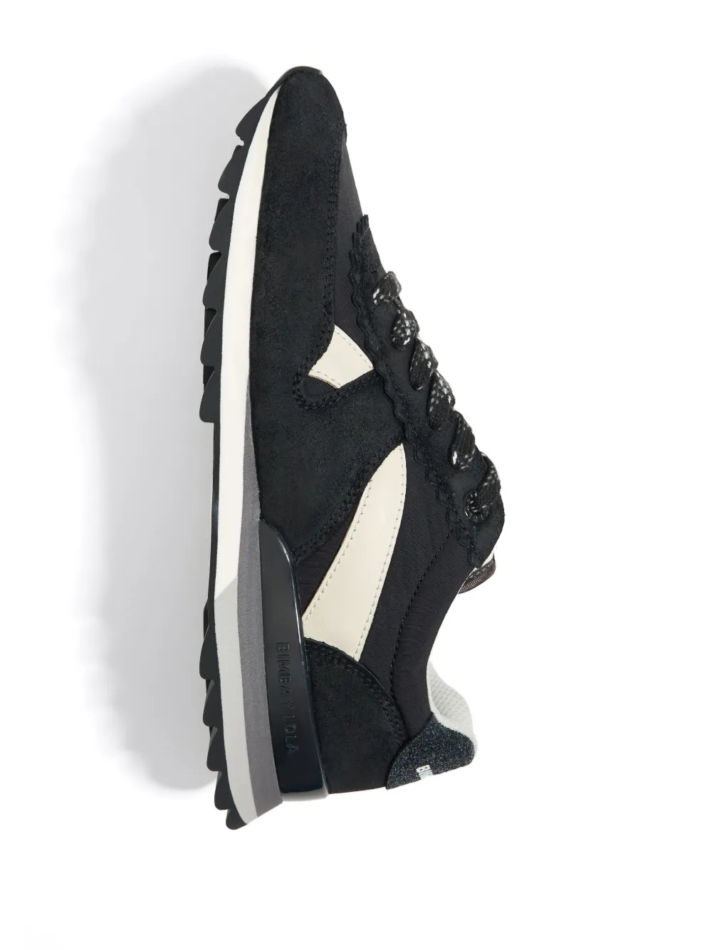 Bimba y Lola Sneakers met glitter Zwart